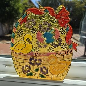 Vintage easter sun catcher